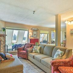 Snowshoe Condo with Sunroom - Walk to Slopes!