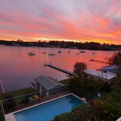 Absolute Waterfront Lakehouse Fishing Point Waterfront Pool Jetty