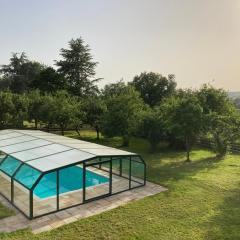 Large House On Farm With Own Heated Pool, As Seen On BBC TV
