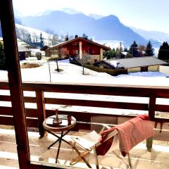 Wonderful flat in Megeve - Beautiful view on surrounding mountains