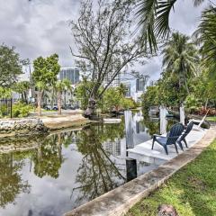 Canal-Front Condo Walk to Downtown Ft Lauderdale!