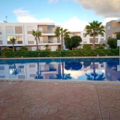 Appartement Imi Ouadar vue Mer, plage et piscine, 82m2, wifi, parking et piscines privées