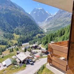 Le Panorama - Appartement 54 à Arolla face aux montagnes à 150m des pistes