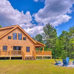 Wooded North Haverhill Haven with Wood Fire Pit