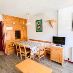 Studio lumineux proche des pistes avec balcon, pour 6 pers., animaux acceptés, wifi - FR-1-502-396