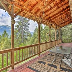 Peaceful Cabin with Mtn and River Views, Fire Pit