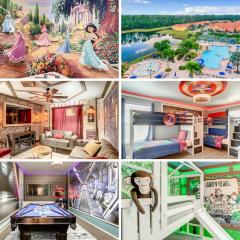 Marvelous Magical House: Amazing Themes and Pool, 5mi Disney