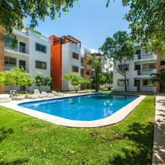 Cancun Airport Condo Hotel Apartment with pool and security