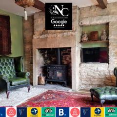 Nutclough Cottage - Log Fire and Valley View - Sleeps 2