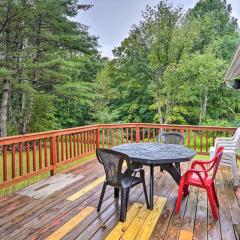 Secluded Getaway Less Than 10 Mi to Saratoga Springs!