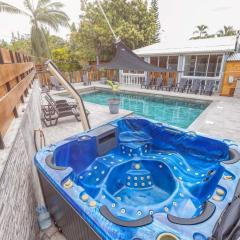 L'avocat avec piscine chauffée et jacuzzi