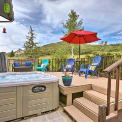 Sunlight Mountain Home with Hot Tub and View!
