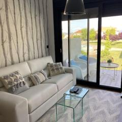 Precioso apartamento con terraza y piscina en Portonovo-Sanxenxo