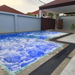 Private Pool Villa with Jacuzzi at Royal Park Village - Walk to the Beach - MAX 3 ADULT MALES