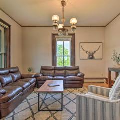 Spacious Farmhouse on 200 Acres Along the River