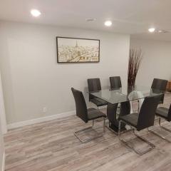 Beautiful 2 bedroom + office basement suite