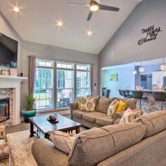 Bright Hopkins Home with Game Room and Fire Pit!