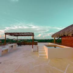 PentHouse con Jacuzzi Privado, Cenotes, Piscinas, GYM y MÁS