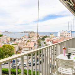 Vallon des Auffes - Vue imprenable sur la mer