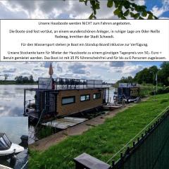 Hausboote Unteres Odertal Hausboot Kranich