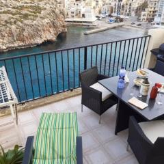 Seafront Penthouse with Terrace in Xlendi, Gozo