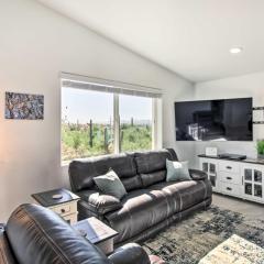 Classy Tucson Escape with Fire Pit on 5 Acres!