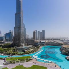 Splendid Apartments with Burj Khalifa and Fountain View