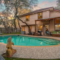 3B Villa w Pool, BBQ, Firepit, Yard Games, Gym