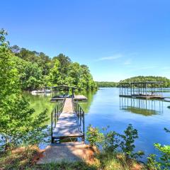Waterfront West Point Lake Cabin with Private Dock!