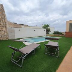 Chalet con piscina privada