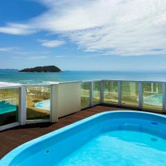 Infinito - Cobertura Frente Mar com Piscina