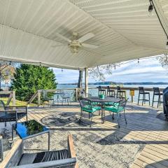 New Concord Lake House with Dock and Boat Slip!