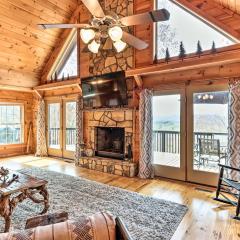 Blue Ridge Mtns Cabin with Deck and Game Room!