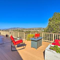 Retro House with Deck and Arroyo Grande View