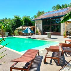 Villa de 7 chambres avec piscine privee jardin amenage et wifi a Saint Jean de Marsacq