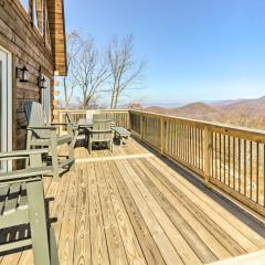 Peaceful Free Union Cabin with Deck and Mtn Views