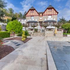 Villa de 5 chambres avec piscine privee jardin clos et wifi a Bourre a 4 km de la plage