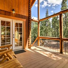 Cozy Utah Cabin with Deck and Fire Pit!
