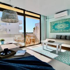 Agradable apartamento con terraza en Formentera