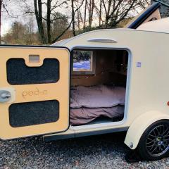 Wallace Teardrop Caravan for Hire from ElectricExplorers