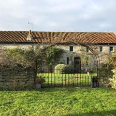 Peaceful stone barn conversion in Somerset