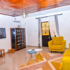 Appartement meublé 2 chambres avec salle de bain - 1 salon - 1e cuisine - La Concorde - Quartier Nkomkana