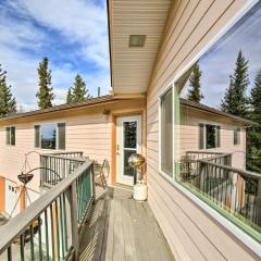 Hillside Anchorage Home by Hiking and Biking Trails!