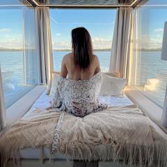 Domki na wodzie - HT Houseboats - with sauna, jacuzzi massage chair