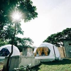 Family Dome Glamping in Rizal with Private Hotspring
