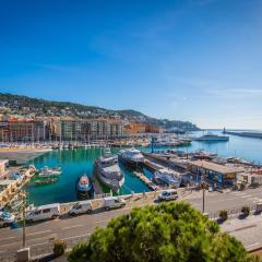 Sea view, vue sur la mer Port De Nice - Appartement de charme 2 P