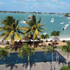 Grand Baie Villa des amis sur la plage.