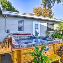 NEW! Cheerful bungalow with hot tub near beaches