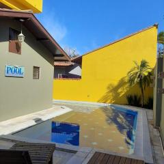 Casa grande com piscina churrasqueira e garagem Praia do Lázaro Ubatuba