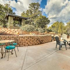 Gazebo and Fire Pit Pet-Friendly Payson Home!